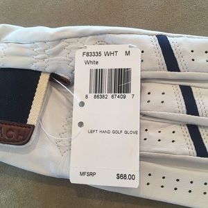 Coach Unisex Left Hand Golf Glove NWT Size M